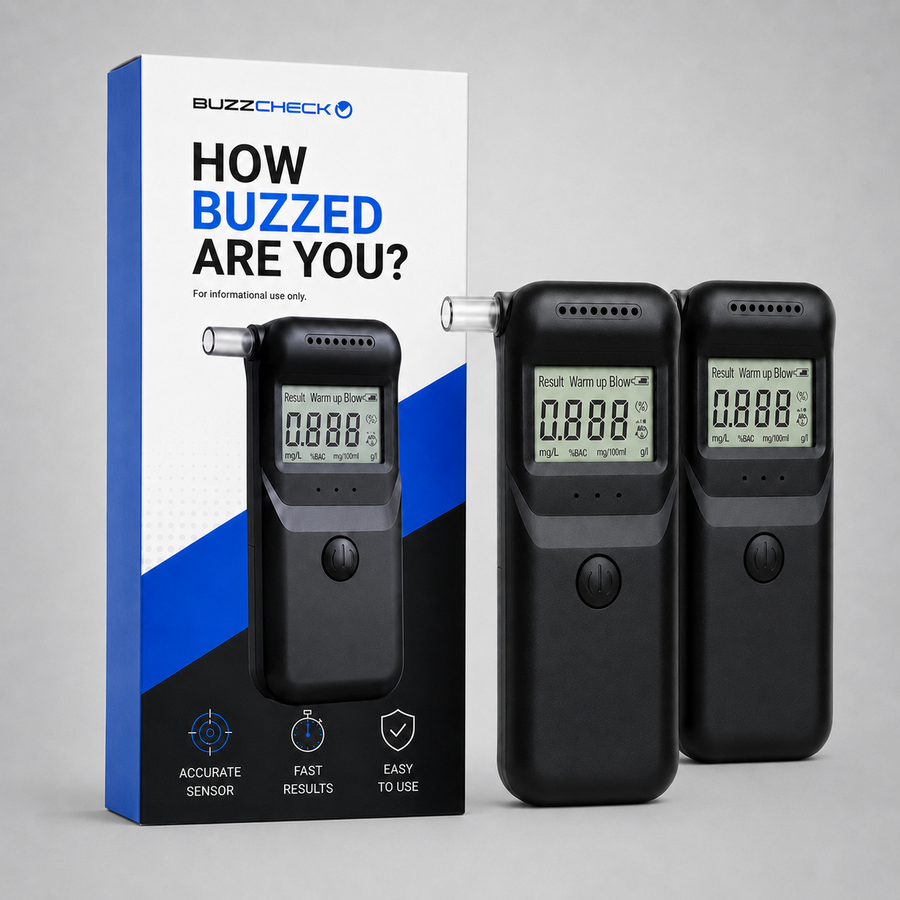 BuzzCheck 2-Pack with retail box